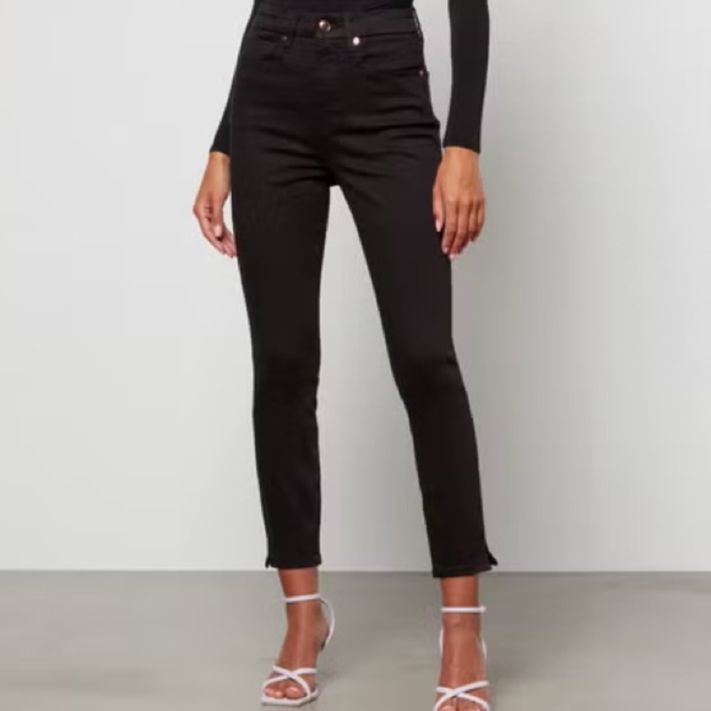 Good American cropped skinny jeans